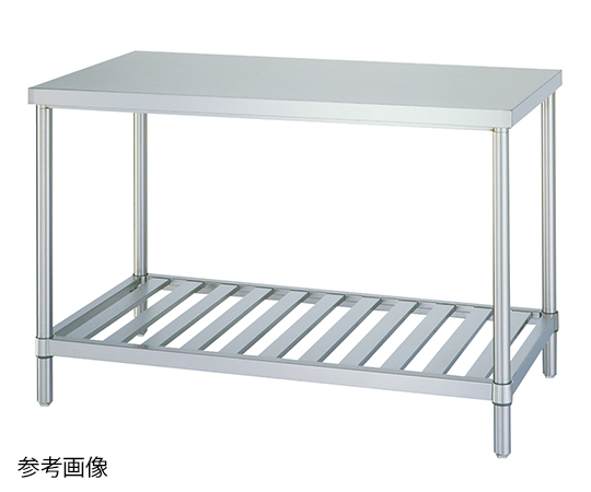 Bàn làm việc bằng thép không gỉ 600 x 1800 x 800mm Shinko Co., Ltd WSN-18060